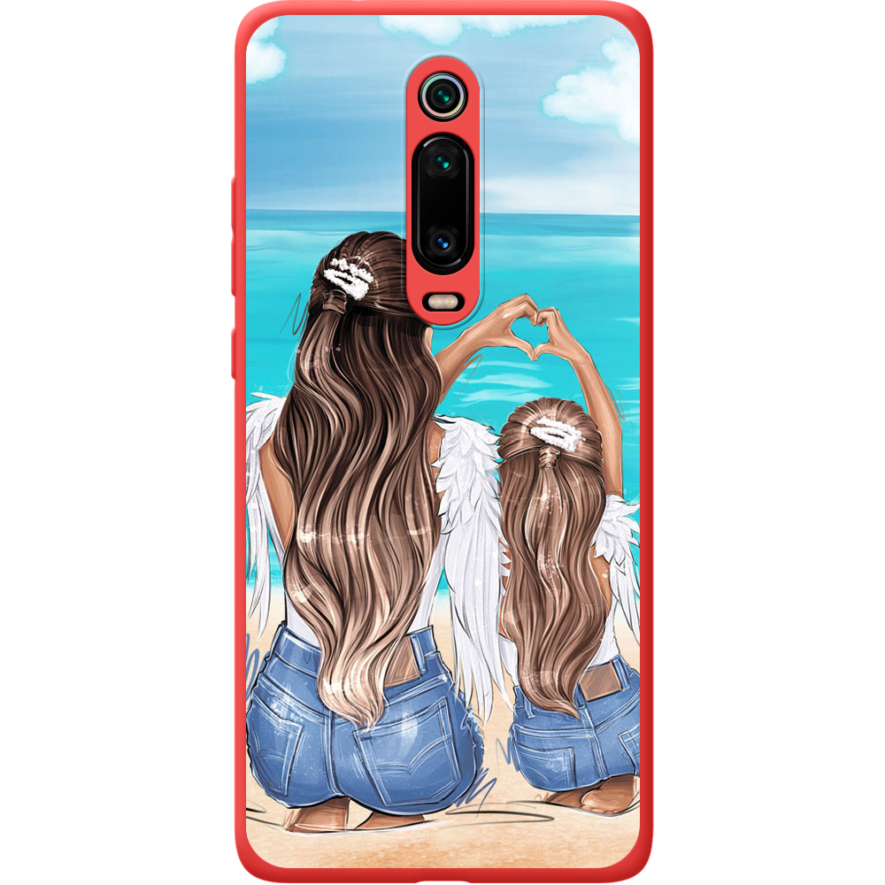 Чохол BoxFace Xiaomi Mi 9T / Mi 9T Pro Family Vacation Червоний силікон (37376-up2380-43048)