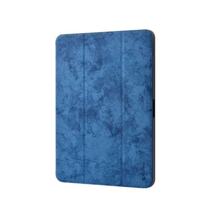 Чехол-книжка Comma Leather Case for iPad Pro 12,9 5th Gen 2021 M1 Blue - фото 2 Чехол-книжка Comma Leather Case for iPad Pro 12,9 5th Gen 2021 M1 Blue - фото 2