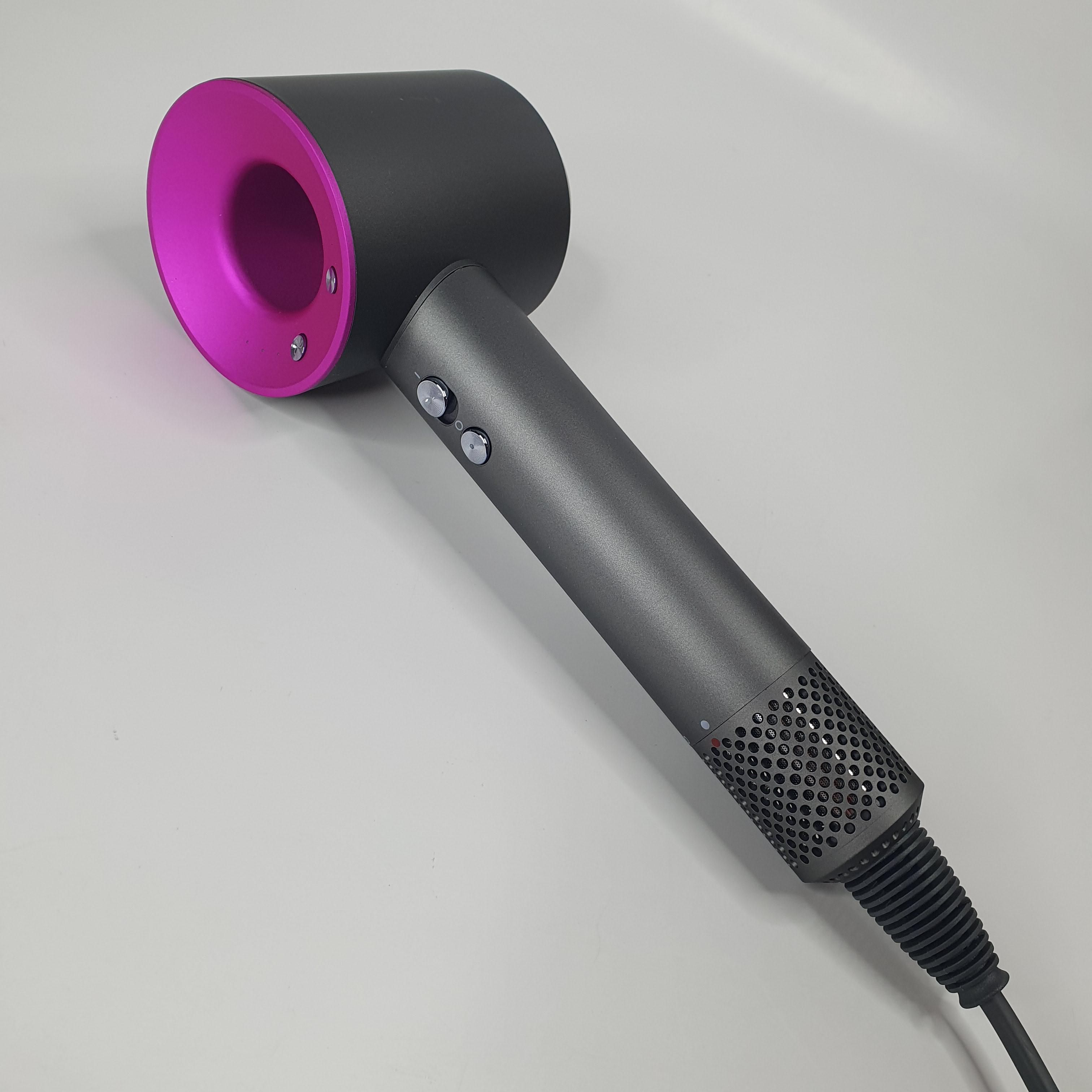 Фен для волосся професійний Super Hair Dryer 5в1 1600 Вт з насадками та дифузором Purple (DJ1-345) - фото 7