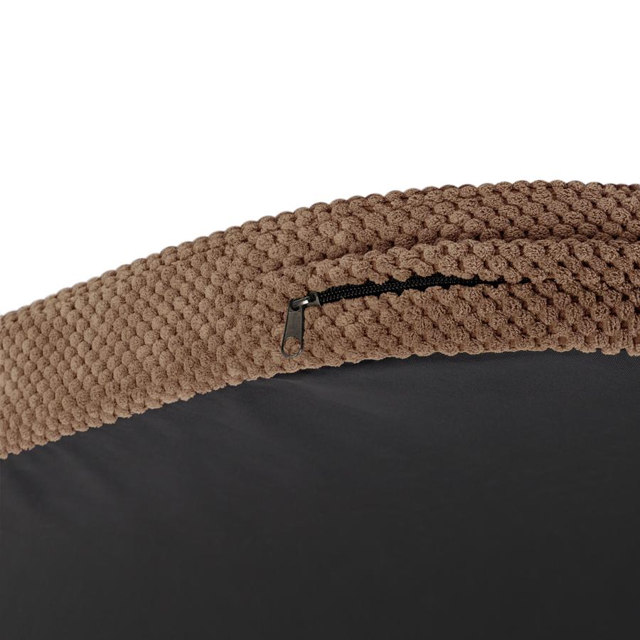 Леженка для собак со съемным чехлом WAUDOG Relax Дорис М 80х55 см Beige (131214) - фото 5 Леженка для собак со съемным чехлом WAUDOG Relax Дорис М 80х55 см Beige (131214) - фото 5