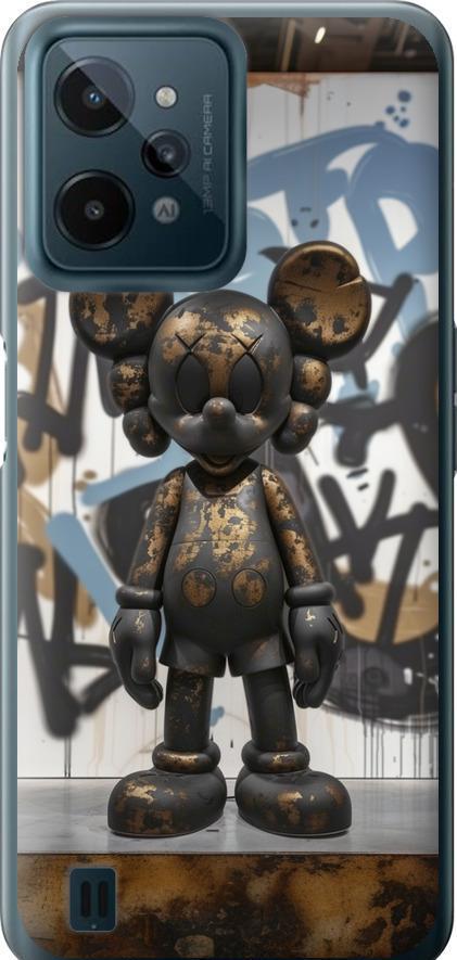 Чехол на Realme C31 Bronze kaws v2 (6098u-2593-42517)