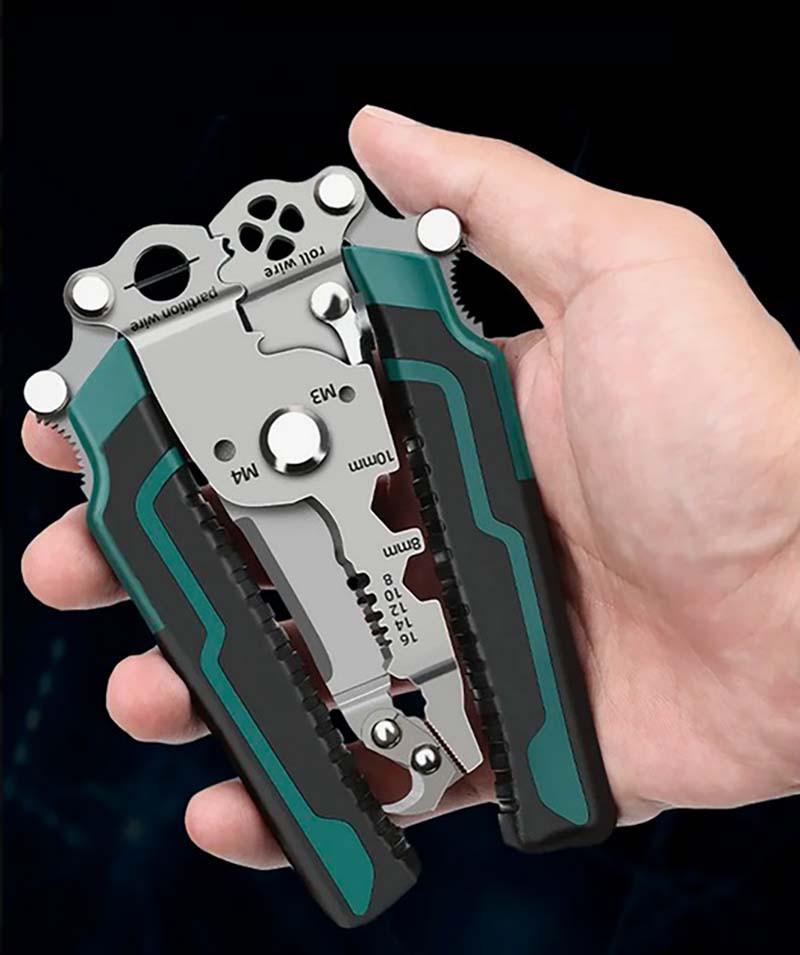 Клещи для зачистки кабелей снятие изоляции 16в1 (id_117350) - фото 3 Клещи для зачистки кабелей снятие изоляции 16в1 (id_117350) - фото 3