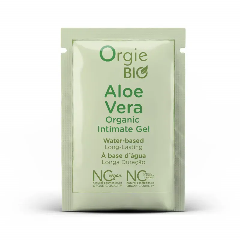 Пробник органический лубрикант с экстрактом алоэ вера Aloe Vera 2 мл