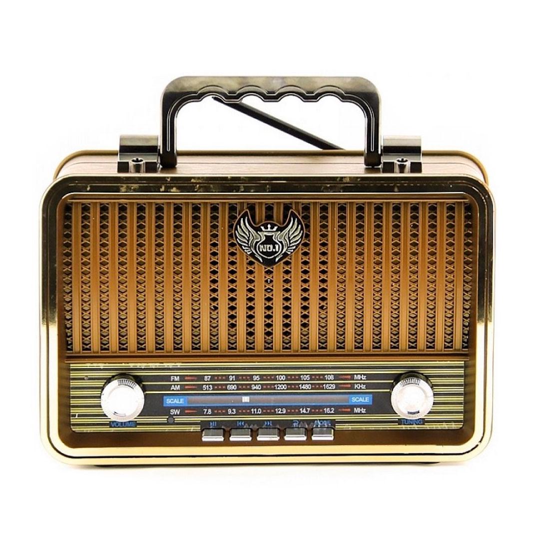 Радиоприемник Retro MD-1909BT Gold (BR116697)