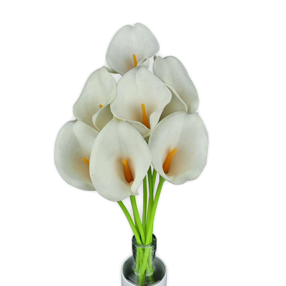 Кала штучна 37 см Білий (AE-016) - фото 3