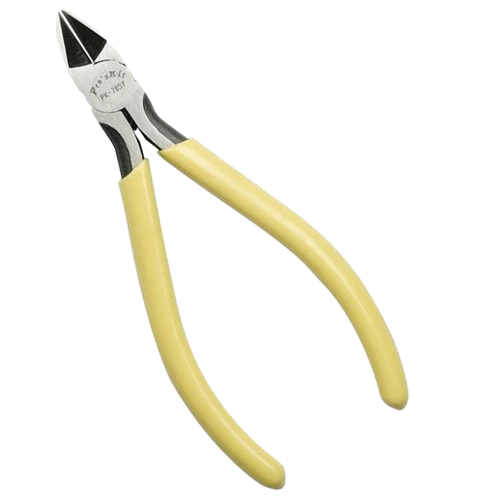 Бокорізи для точного різання дроту Pro'sKit 1PK-705Y сталь S45C Жовтий (32163296)