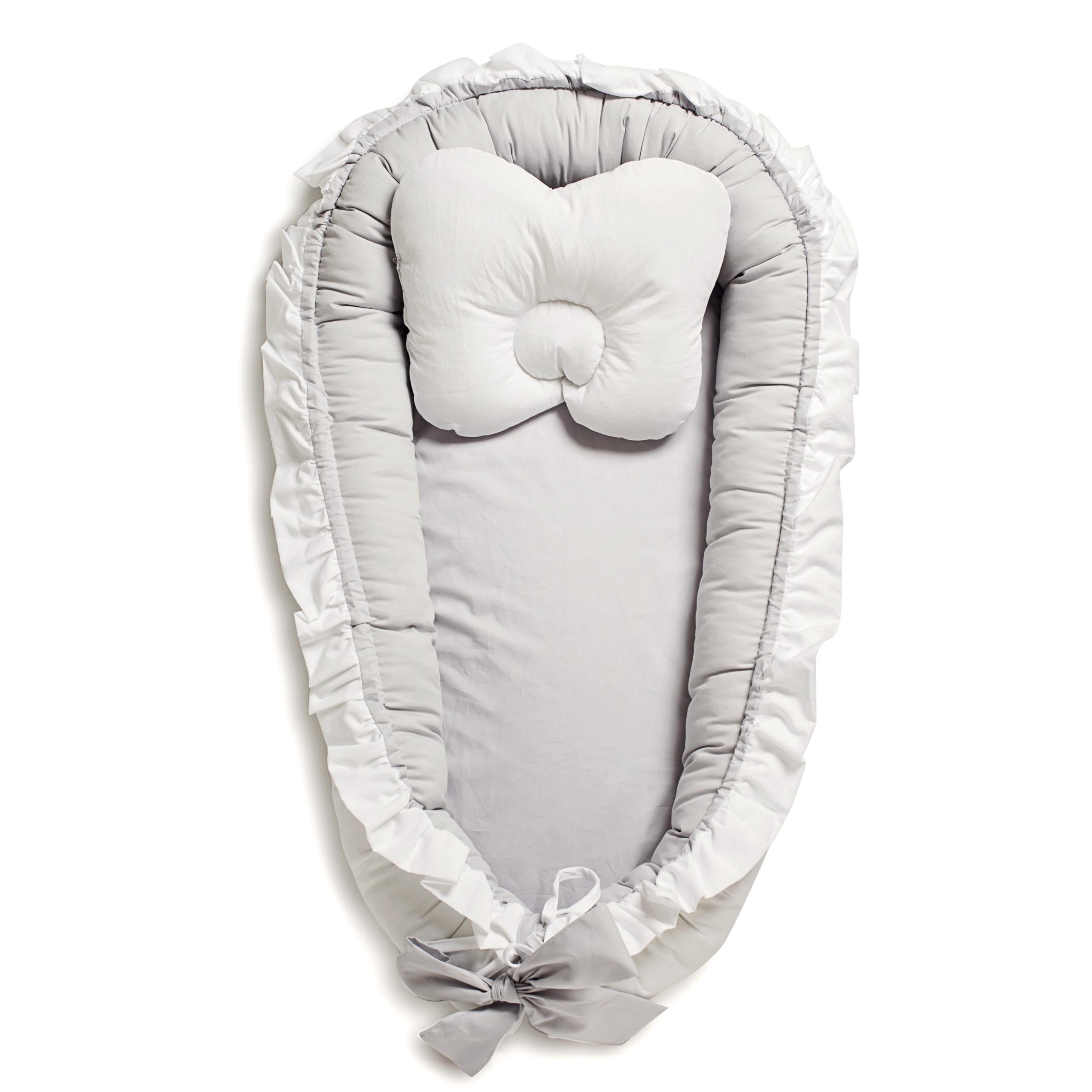 Кокон гніздечко для новонароджених Twins Dolce Сірий (9020)