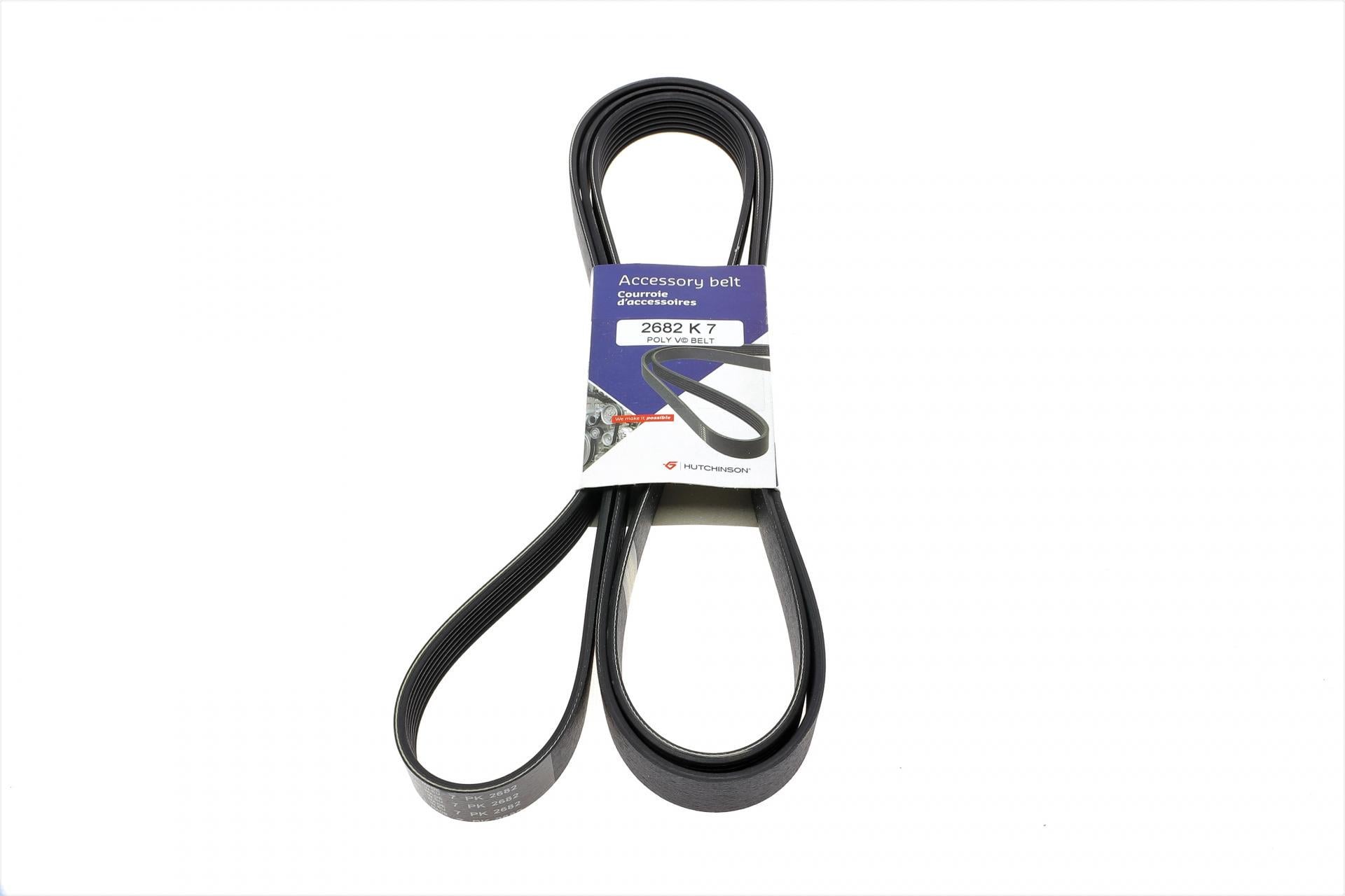 Ремінь генератора HUTCHINSON Ford Transit 2.4TDCi/3.2TDCi 06- 7PK2682 (2682_K_7)