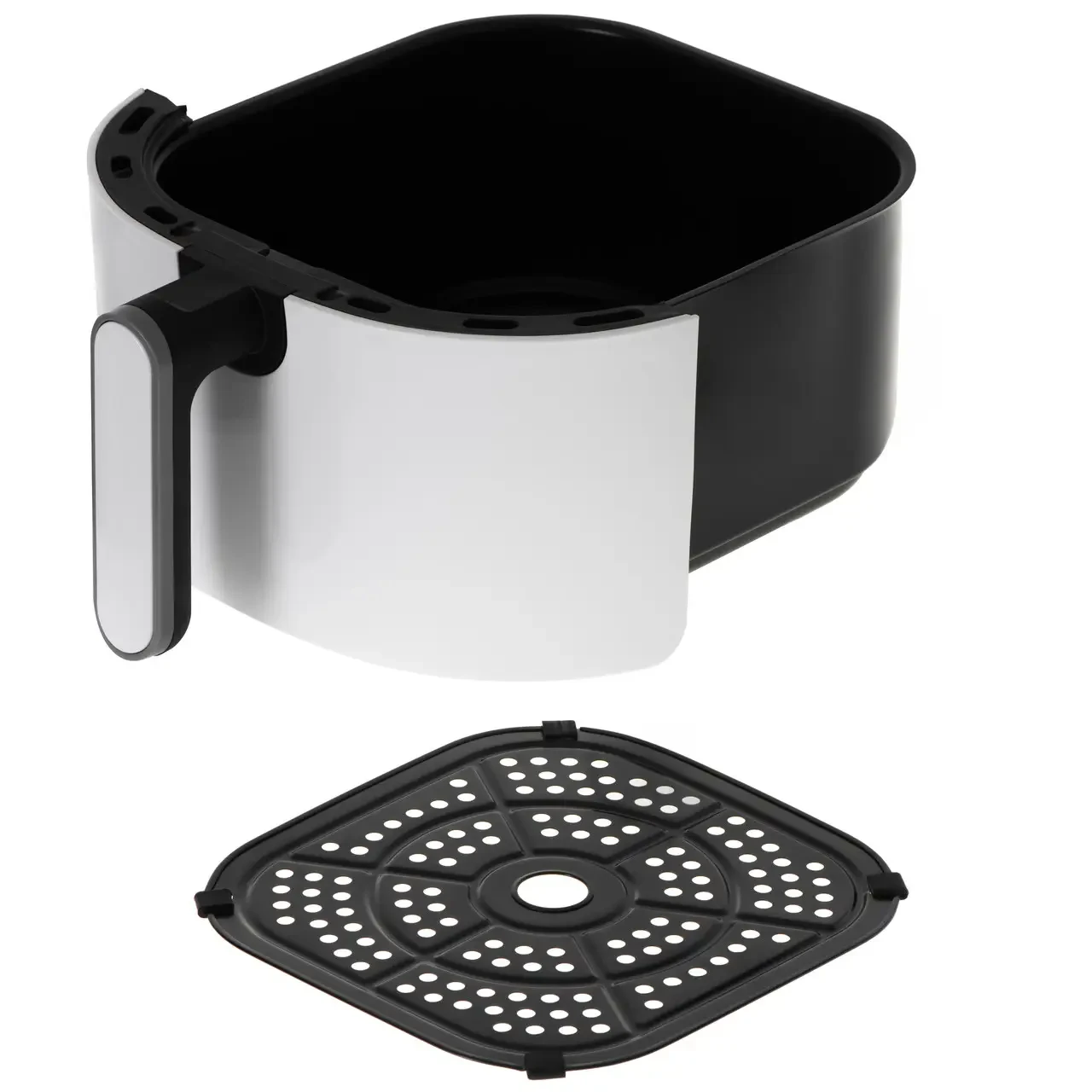 Аэрофритюрница Camry CR 6313 5 л 2000 Вт 12 программ LED-дисплей со смотровым окном Белый/Черный - фото 4 Аэрофритюрница Camry CR 6313 5 л 2000 Вт 12 программ LED-дисплей со смотровым окном Белый/Черный - фото 4