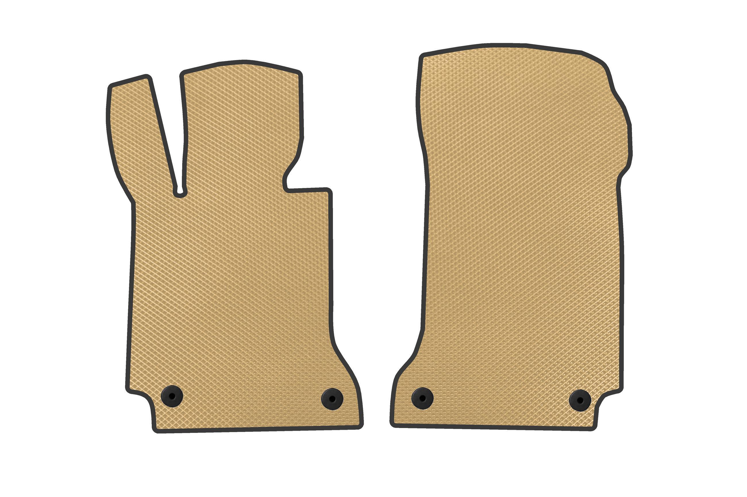 Коврики в автомобиль EVA Digital Designs для Mercedes E-сlass coupe C207 2010-2017 гг. этилвинилацетат Бежевый.