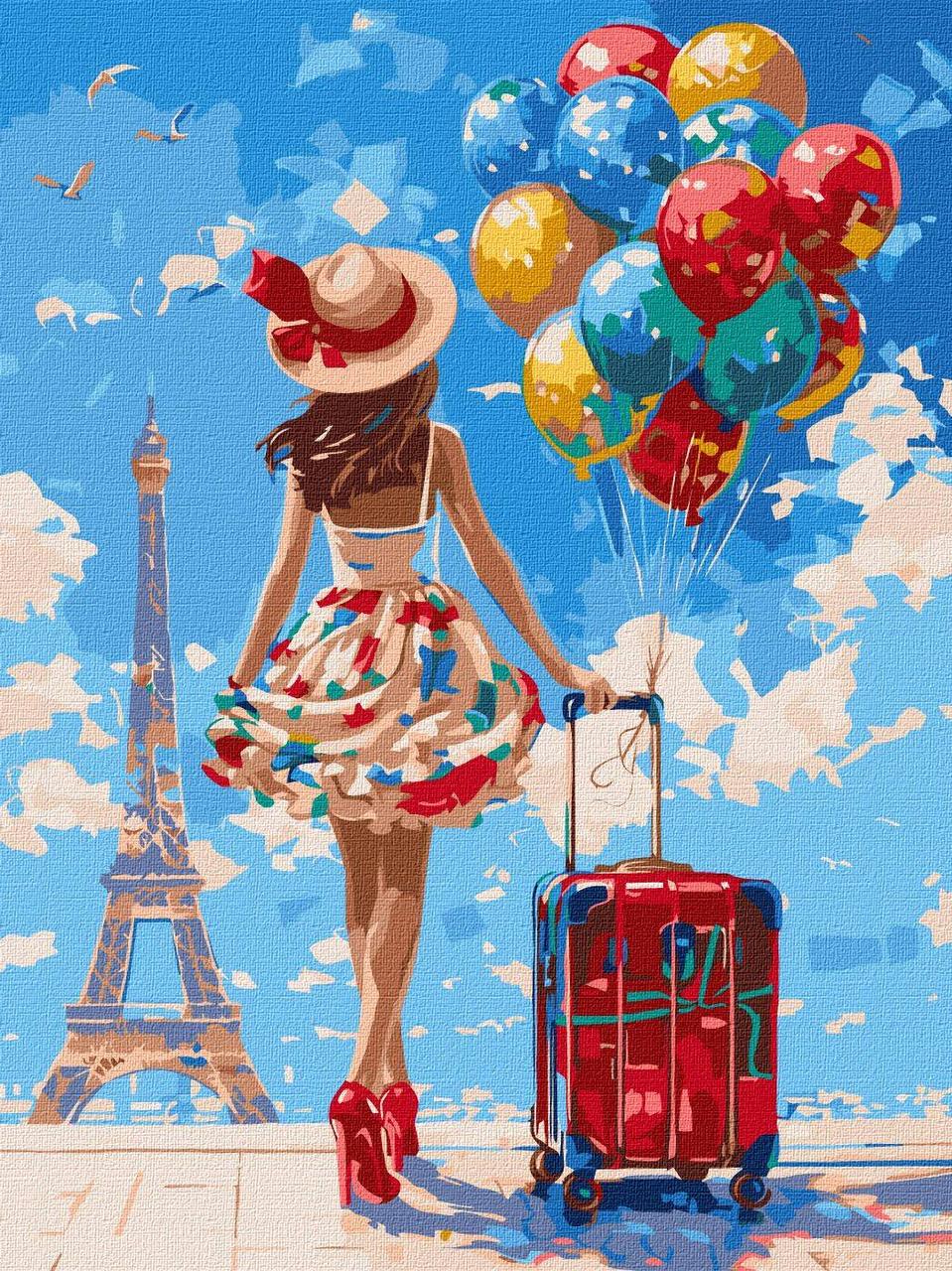 Картина за номерами Ideyka Перша подорож 30х40 см (2824289699)