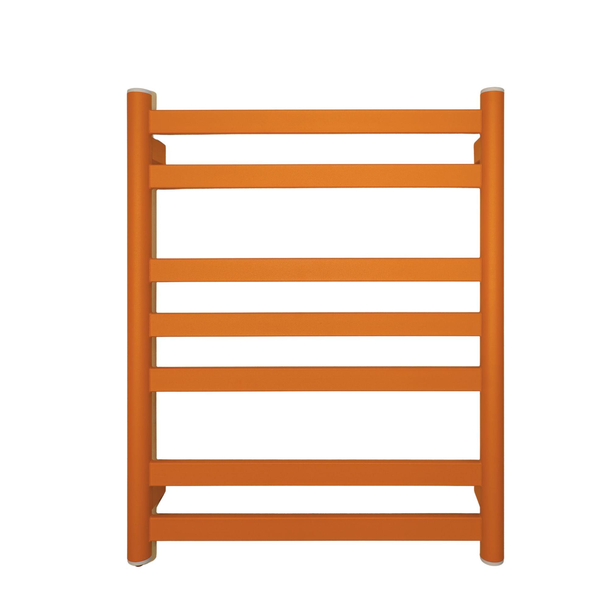 Полотенцесушитель электрический Carino RICARDO с кнопкой 590х490 мм Оранжевый песок (30284536)