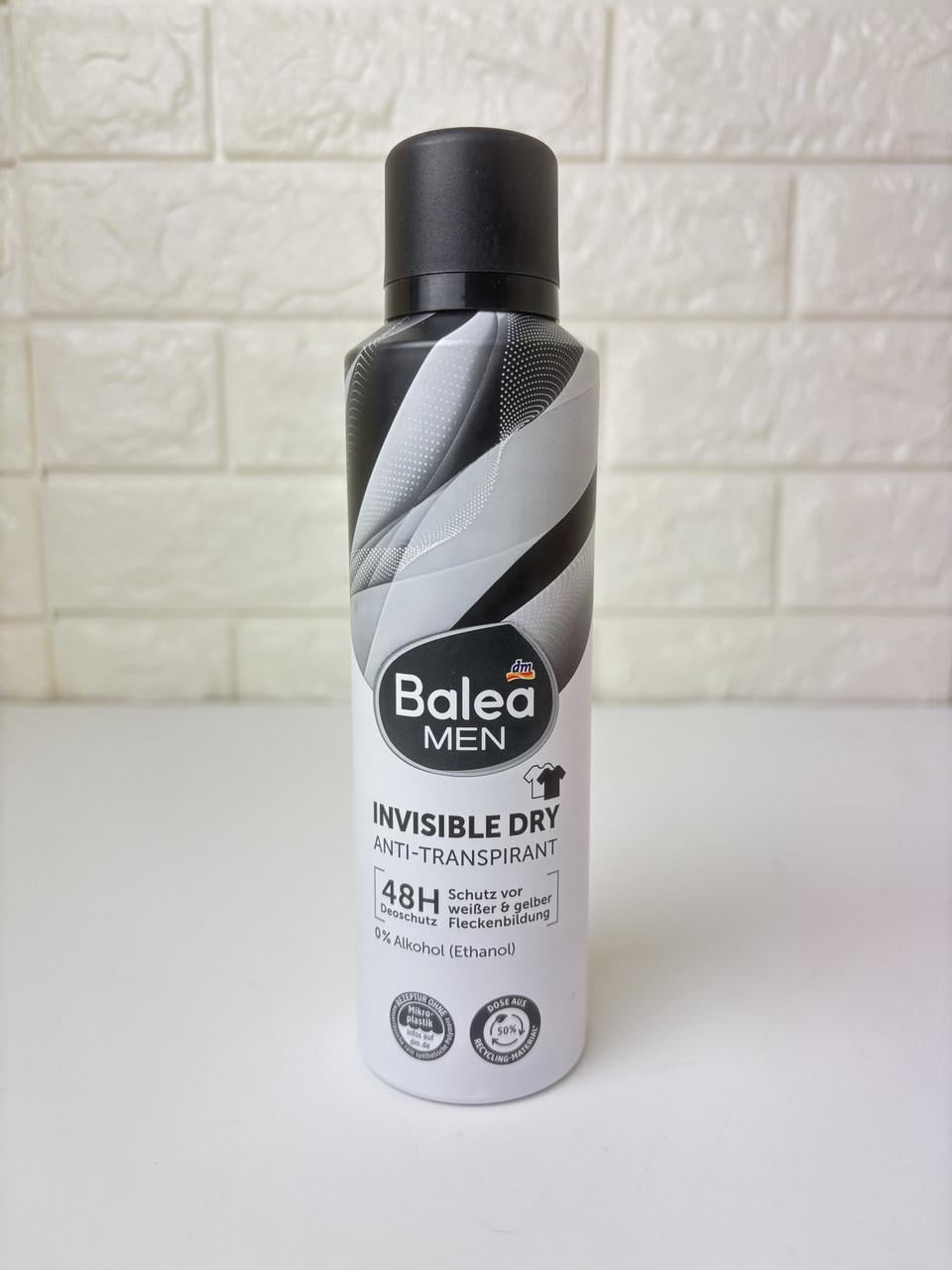 Дезодорант Balea MEN Invisible Dry 200 мл