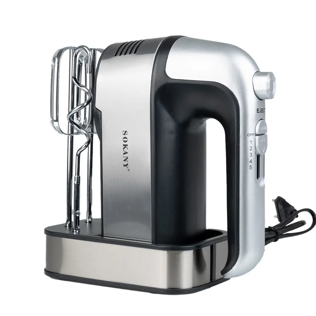 Міксер ручний Sokany 5 швидкосте/2 насадки 350 Вт (SK-6627)