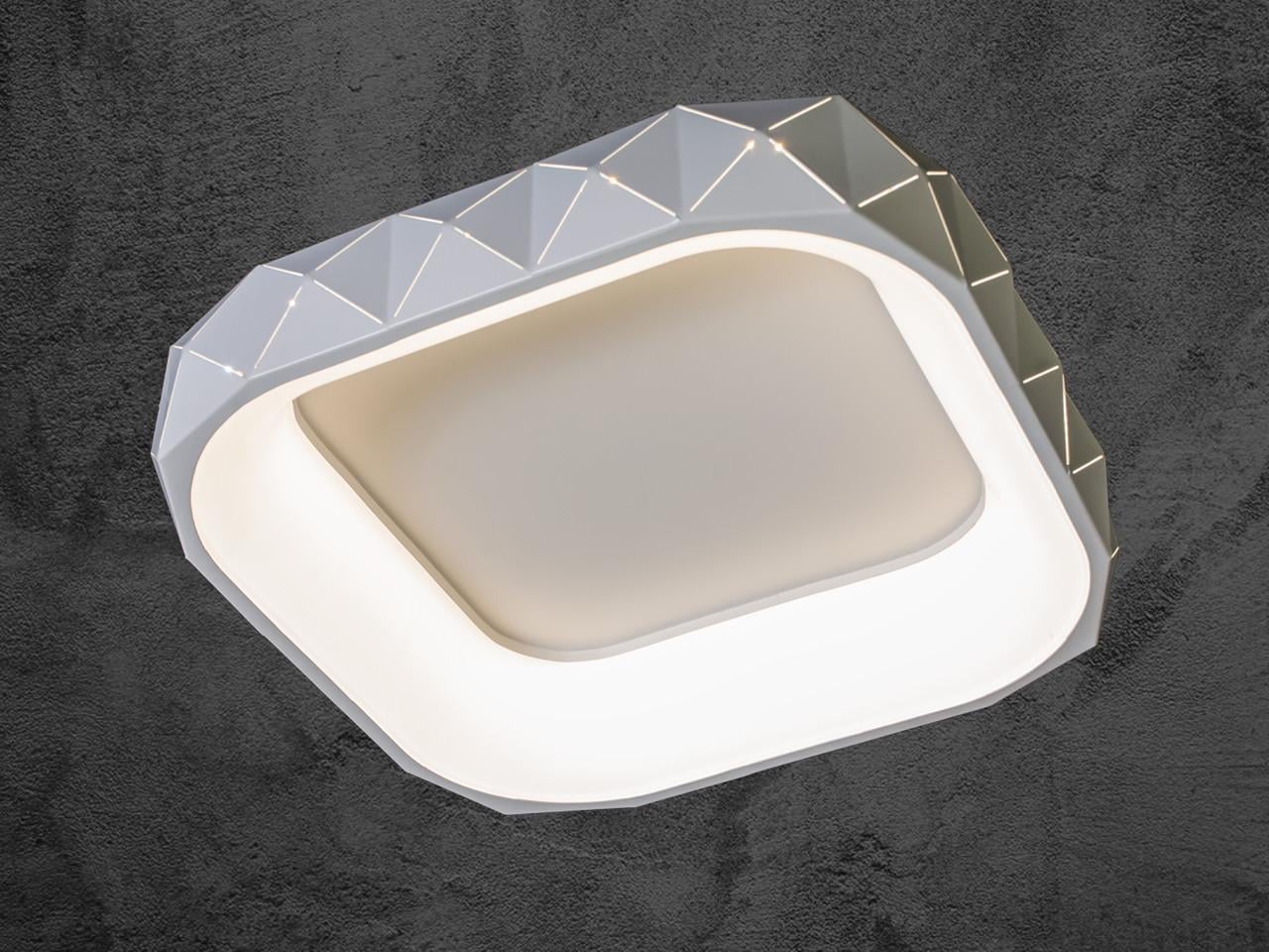 Люстра светодиодная 8149-500CE WH регулируемая 50W Белый (2674955809)