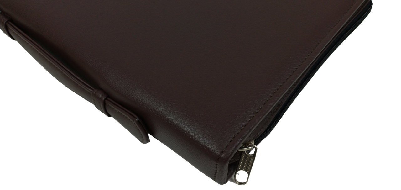 Папка ділова для документів зі штучної шкіри Exclusive Темно-коричневий - фото 4