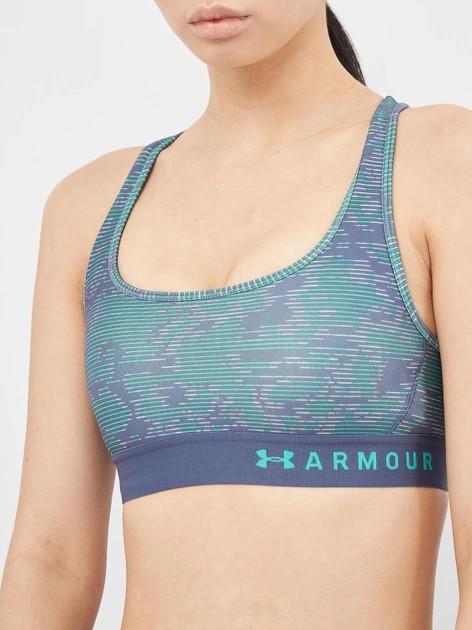 Топ женский Under Armour Mid bra printed XS (1273505-016)