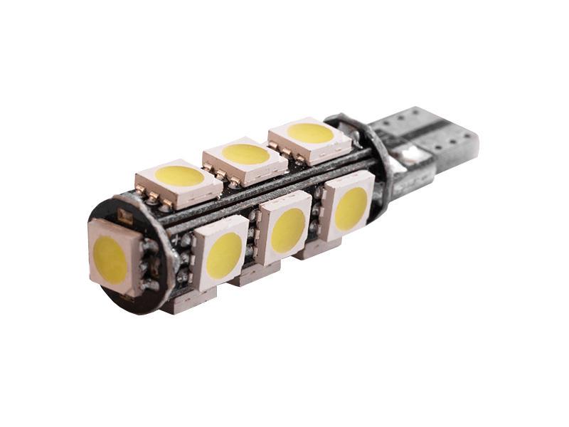 Автомобильная лампа светодиодная LEDUA T10-5050-13 SMD обманка 12V Белый (433) Автомобильная лампа светодиодная LEDUA T10-5050-13 SMD обманка 12V Белый (433)
