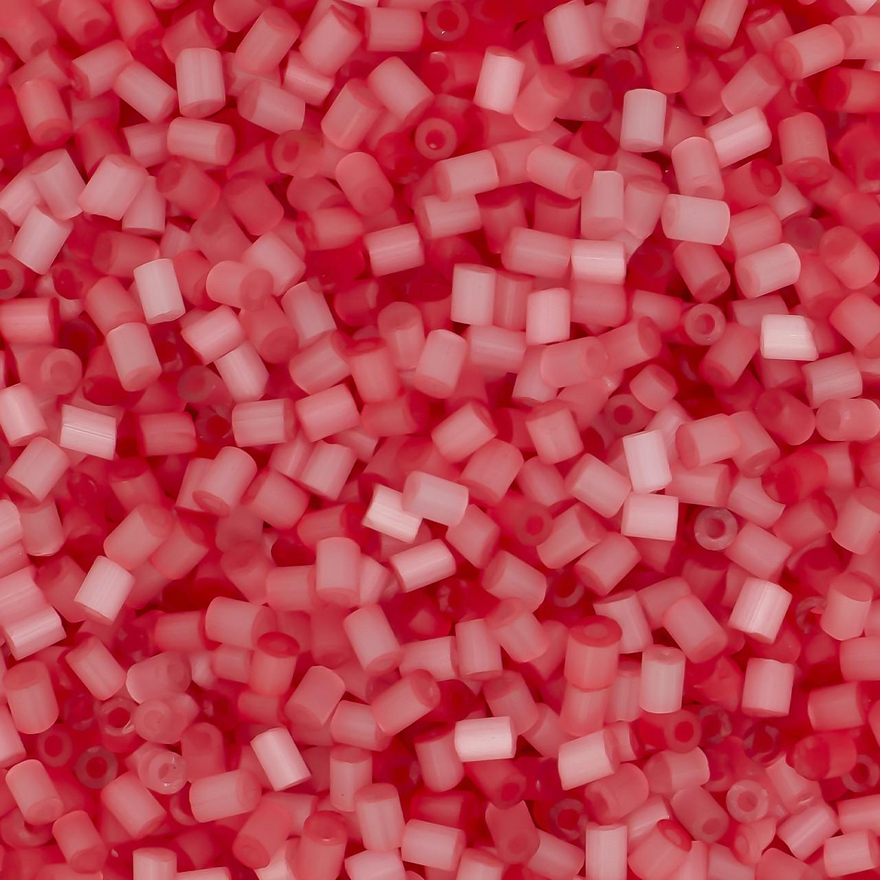 Бисер Рубка сатин 2 мм 25 г Красный (БР0002р07)