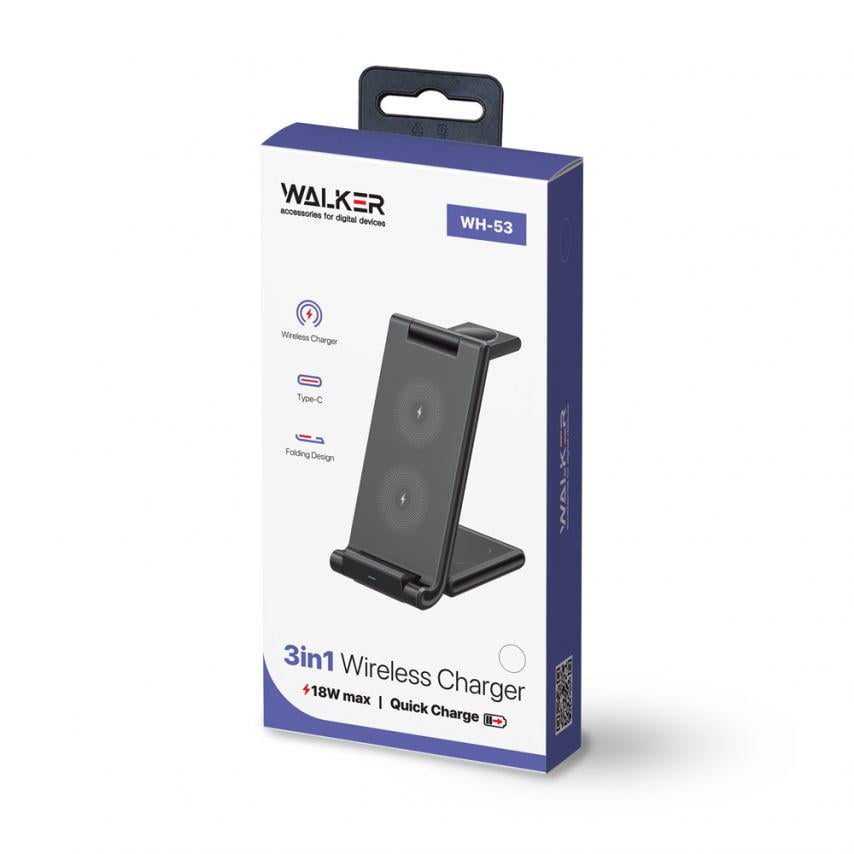 Беспроводное зарядное устройство Walker Black - фото 11 Беспроводное зарядное устройство Walker Black - фото 11