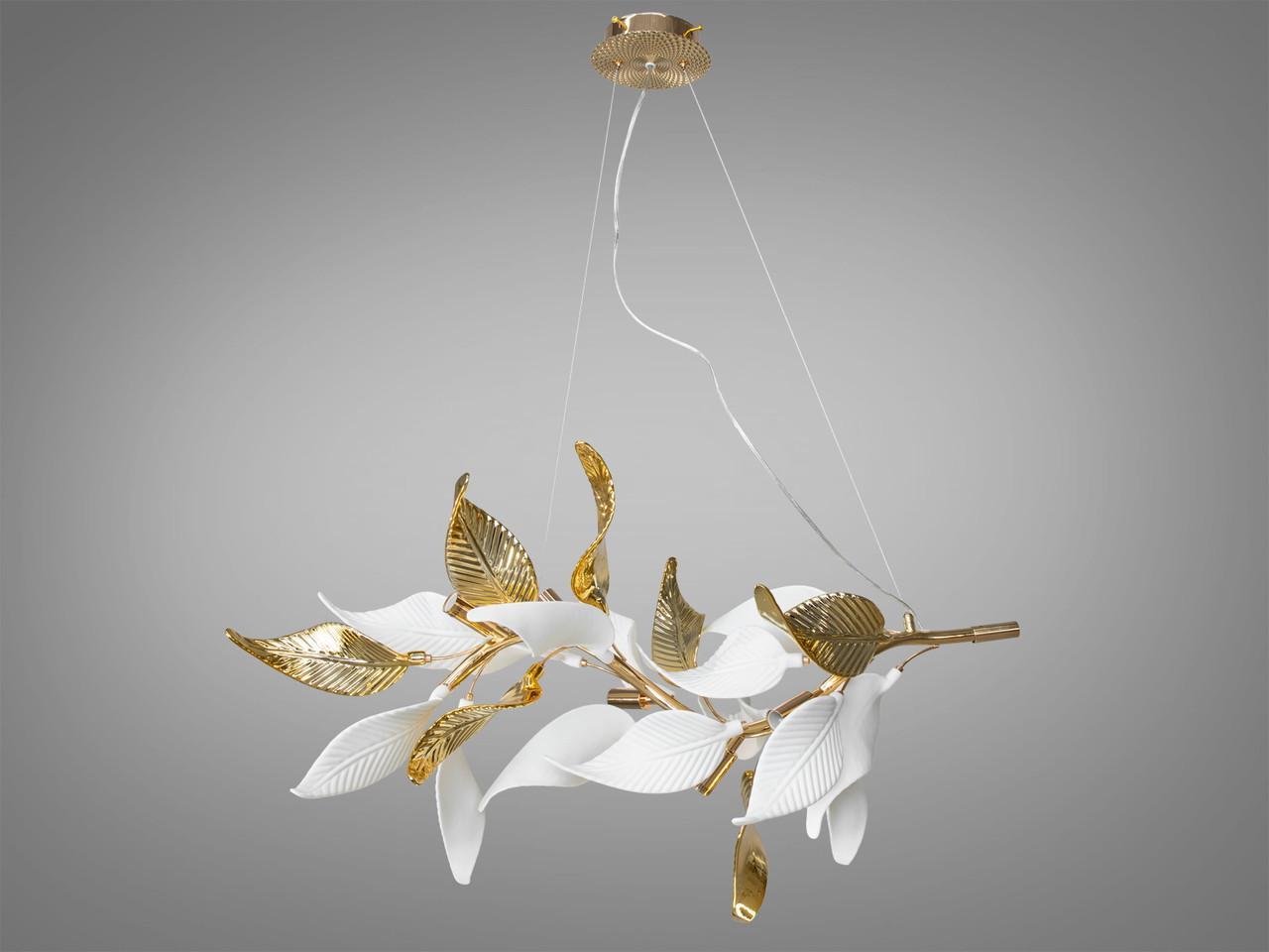 Люстра подвес EcoLed Loft 7209-6P L GD Золотой