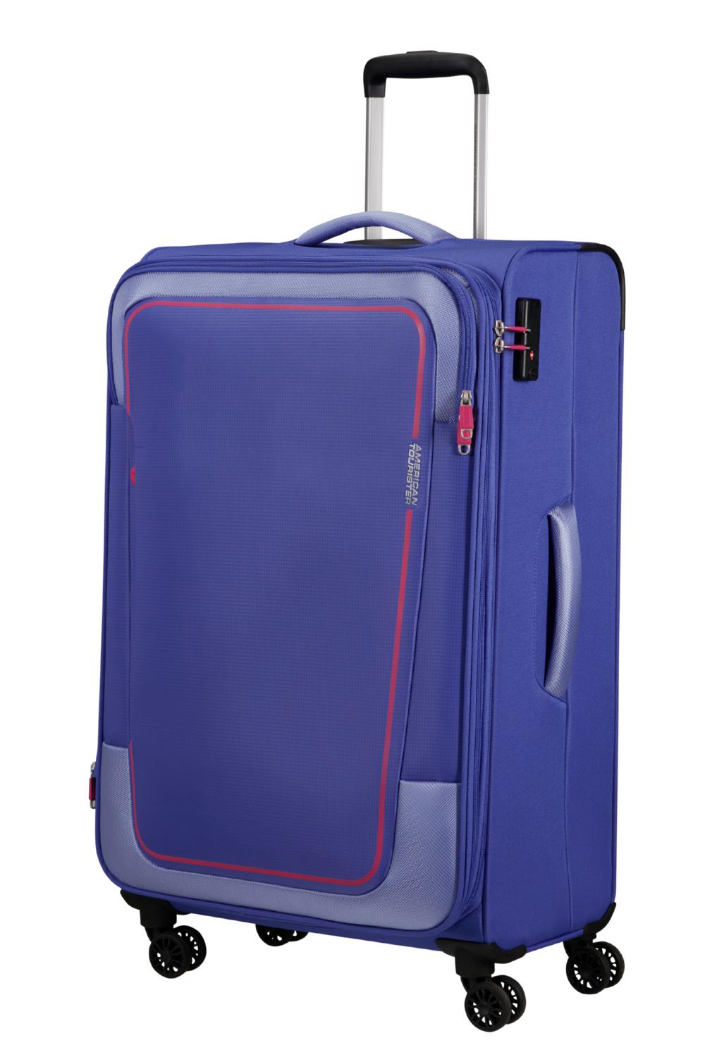 Чемодан American Tourister PULSONIC 81x49x31/34 см Синий (MD6*61003) - фото 1