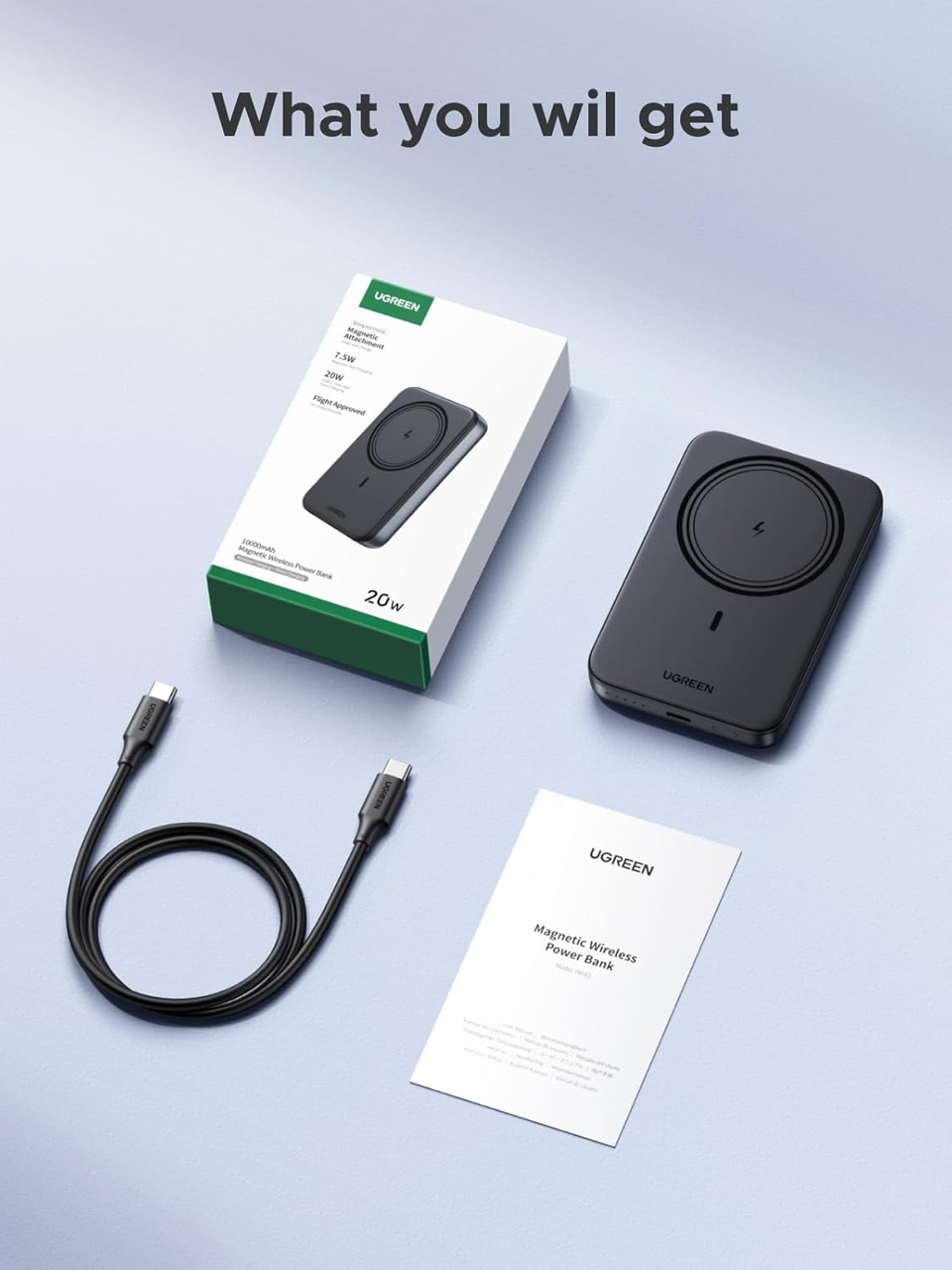 Повербанк UGREEN PB561 10000 mAh 20W (2000192) - фото 9 Повербанк UGREEN PB561 10000 mAh 20W (2000192) - фото 9