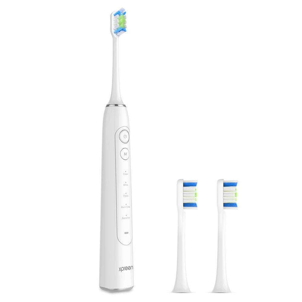 Звуковая зубная щетка Xpreen XPRE012 + 2 насадки (7627)