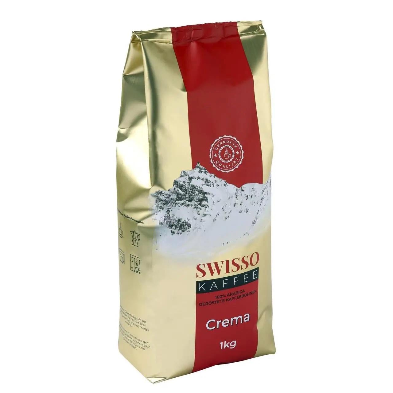 Кава в зернах Swisso Crema 1 кг (13311530)