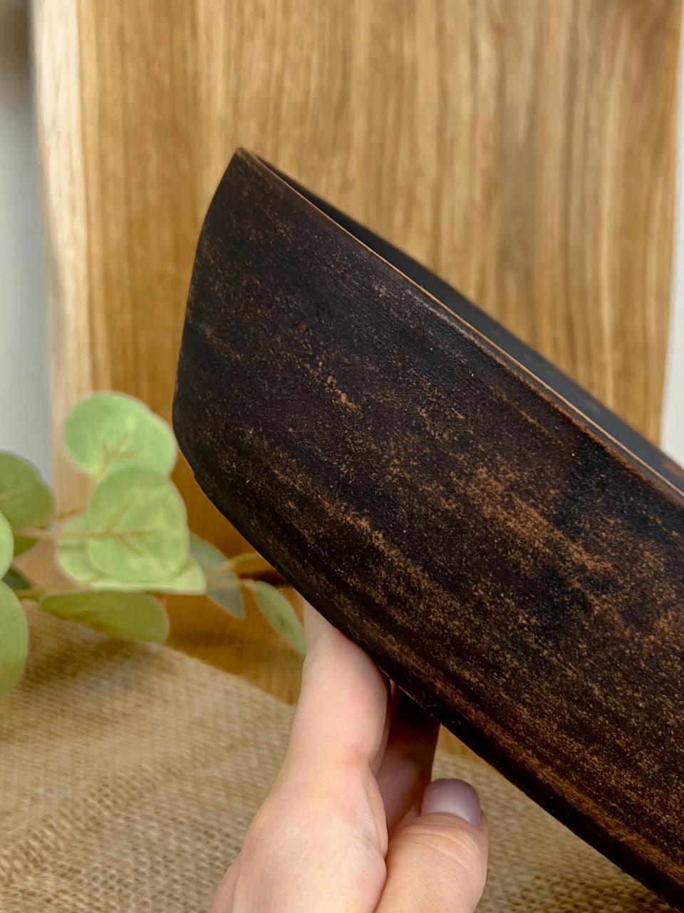 Блюдо под студень керамическое глиняное гладкое (3003-26) - фото 2 Блюдо под студень керамическое глиняное гладкое (3003-26) - фото 2