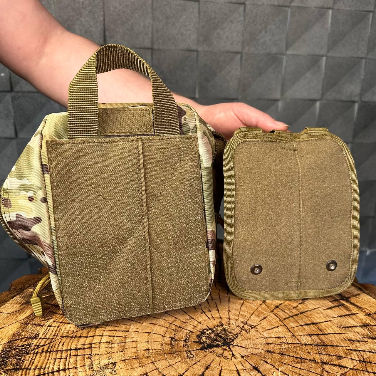 Подсумок для аптечки быстрого сброса стандарт НАТО Мультикам - фото 6 Подсумок для аптечки быстрого сброса стандарт НАТО Мультикам - фото 6
