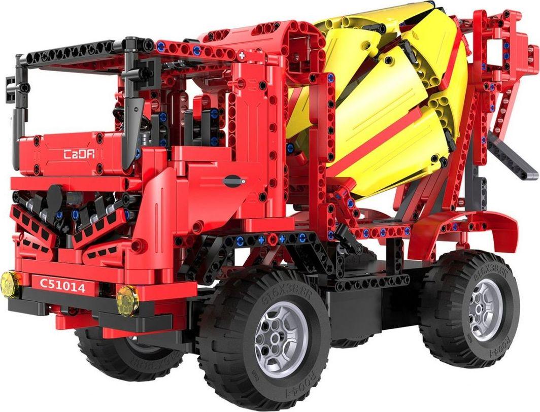 Бетоносмеситель-подъемник CaDA Технические блоки 2в1 на дистанционном управлении для детей 6+ 814 эл. (426272)