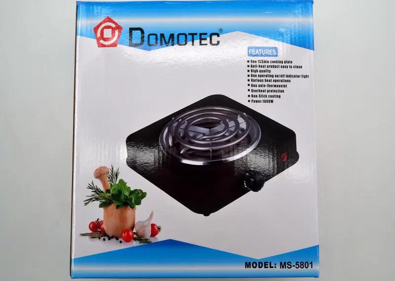 Плита спиральная Domotec MS-5801 1000 Вт электронная настольная - фото 2