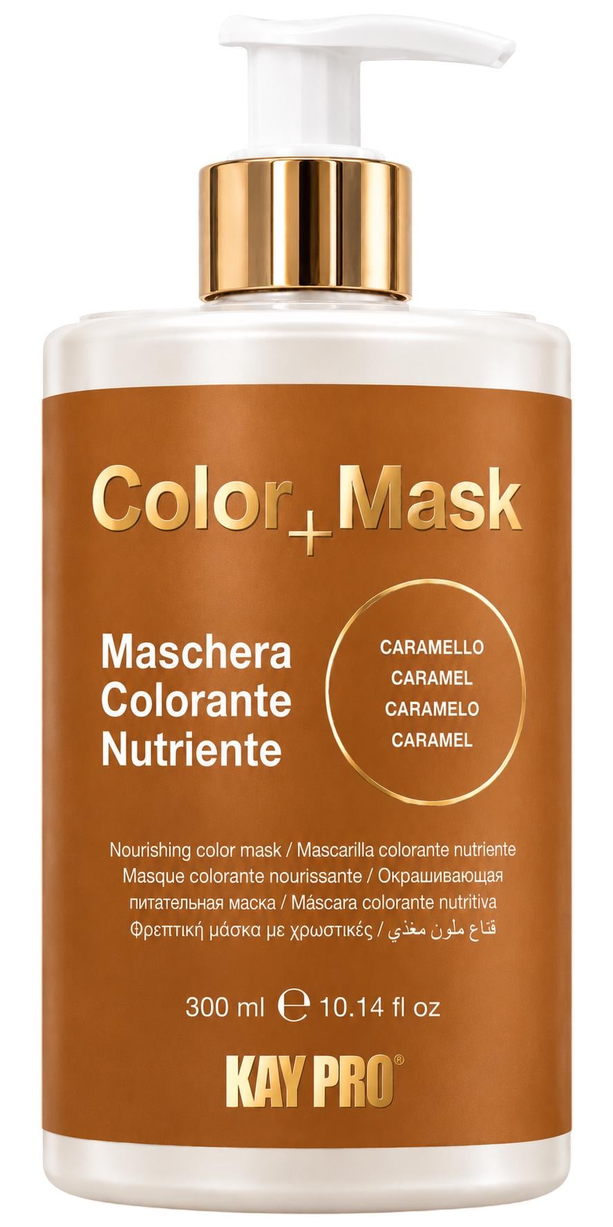 Питательная оттеночная маска KayPro COLOR+MASK Карамель 300 мл