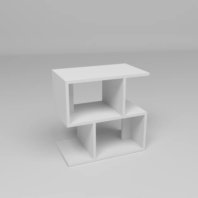 Тумба прикроватная Kontinent S-1 500х300х500 мм Белый (27419592) - фото 2 Тумба прикроватная Kontinent S-1 500х300х500 мм Белый (27419592) - фото 2