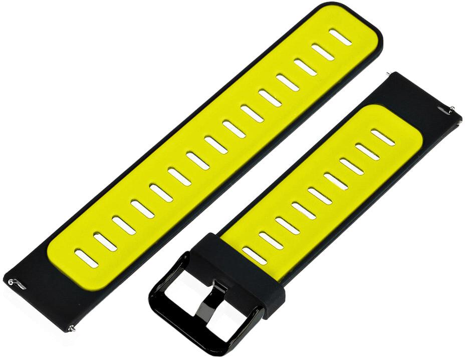 Ремешок Traf для Amazfit Pace Black Yellow (33361-61) - фото 2 Ремешок Traf для Amazfit Pace Black Yellow (33361-61) - фото 2