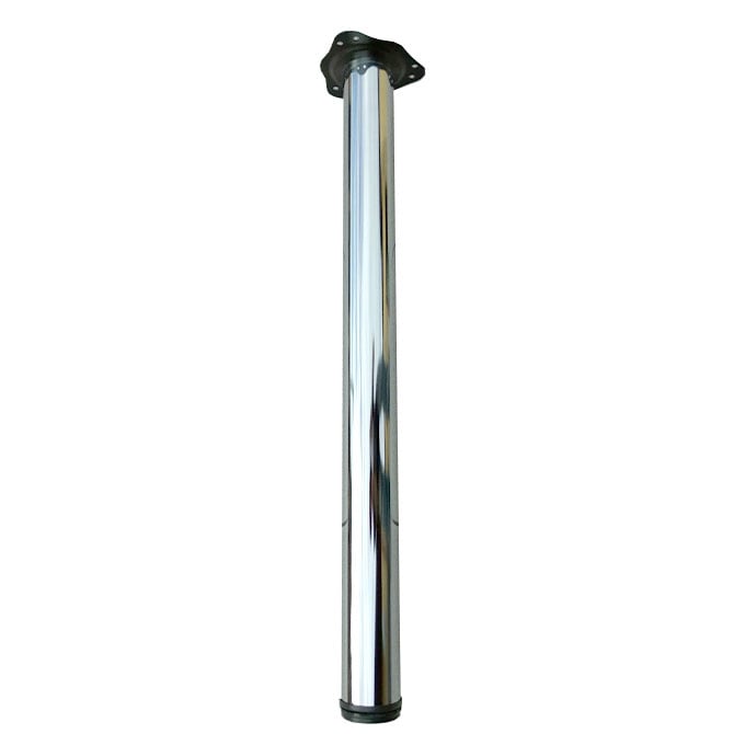 ᐉ Ножка мебельная для стола 60/710 резьба 12 мм Хром • Купить в Киеве ...