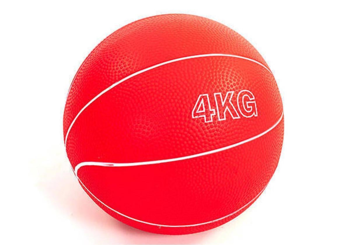 Медбол EasyFit MedicBall 4 кг Красный (EF-8407-4)