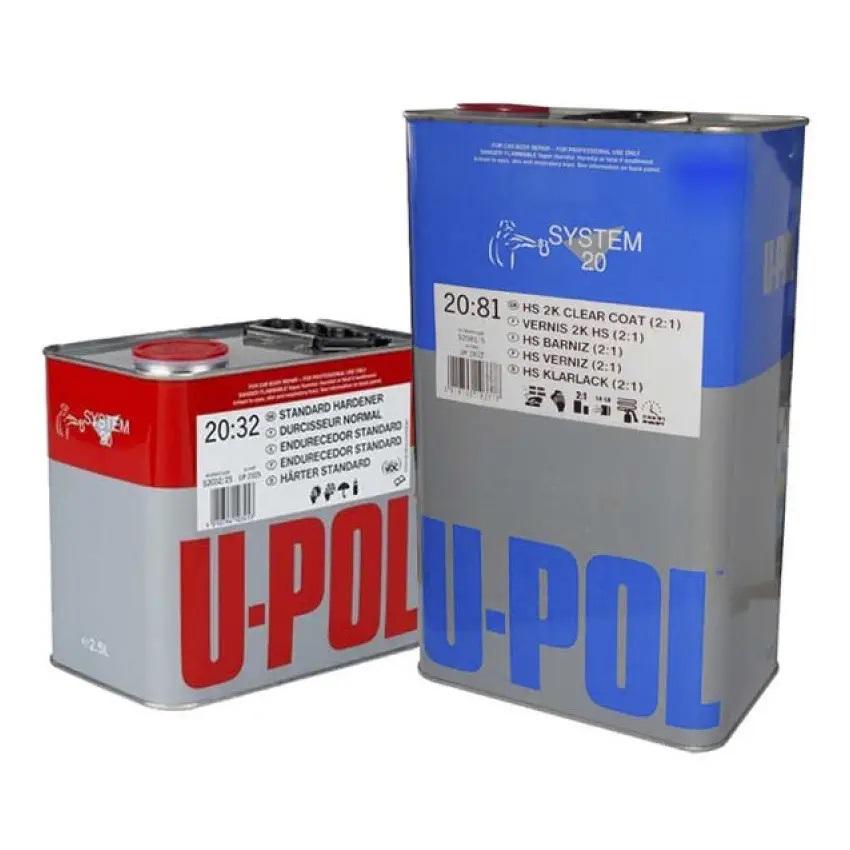Лак акриловый повышенной прочности U-POL S2081SR 2:1 HS, 5 л + 2,5 л (S2081SR/5+S2032/25)