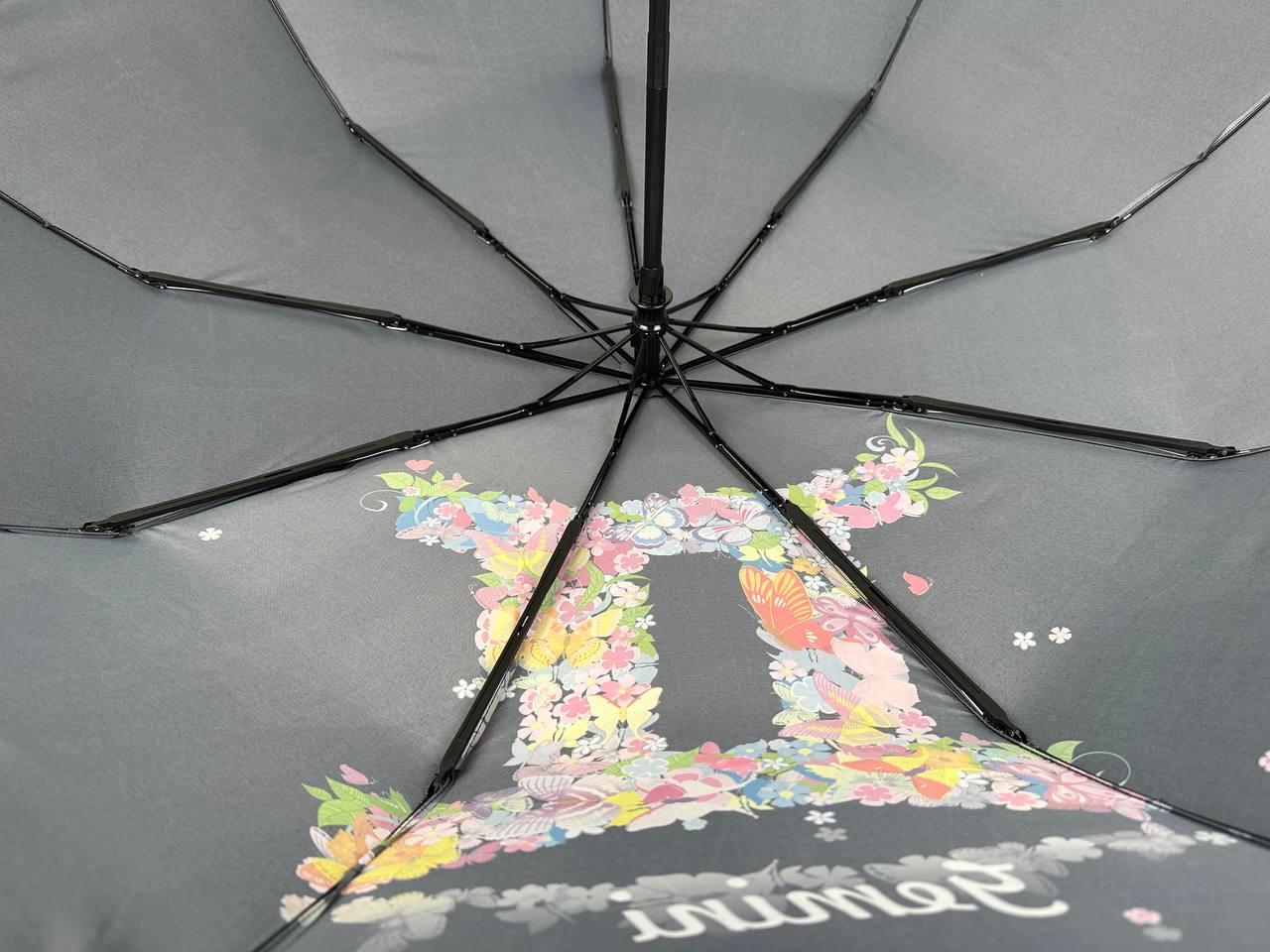 Зонт женский автомат Rain Зодиак Flower Близнецы Gemini mini в подарочной упаковке с платком (01040-7) - фото 7 Зонт женский автомат Rain Зодиак Flower Близнецы Gemini mini в подарочной упаковке с платком (01040-7) - фото 7