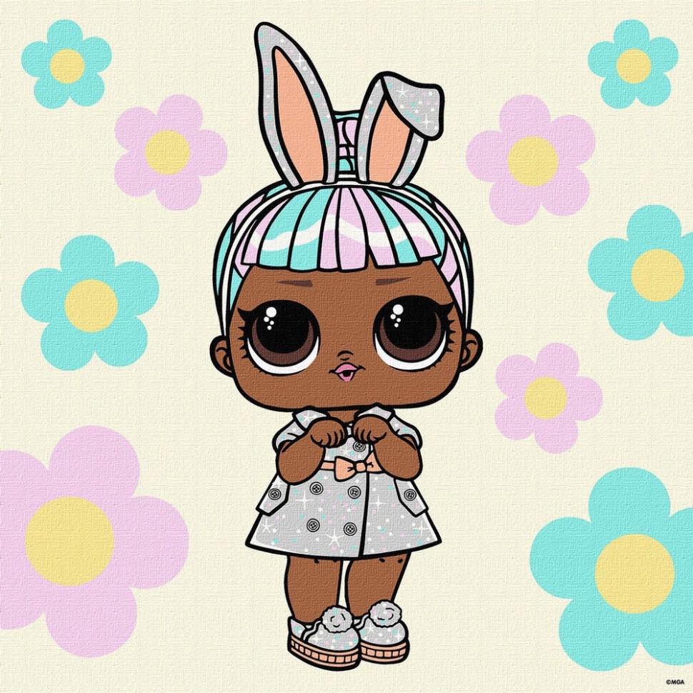 Картина за номерами Ideyka L.O.L. Surprise! Spring Bling Carats KHO1100 40х40 см (RLT54051)