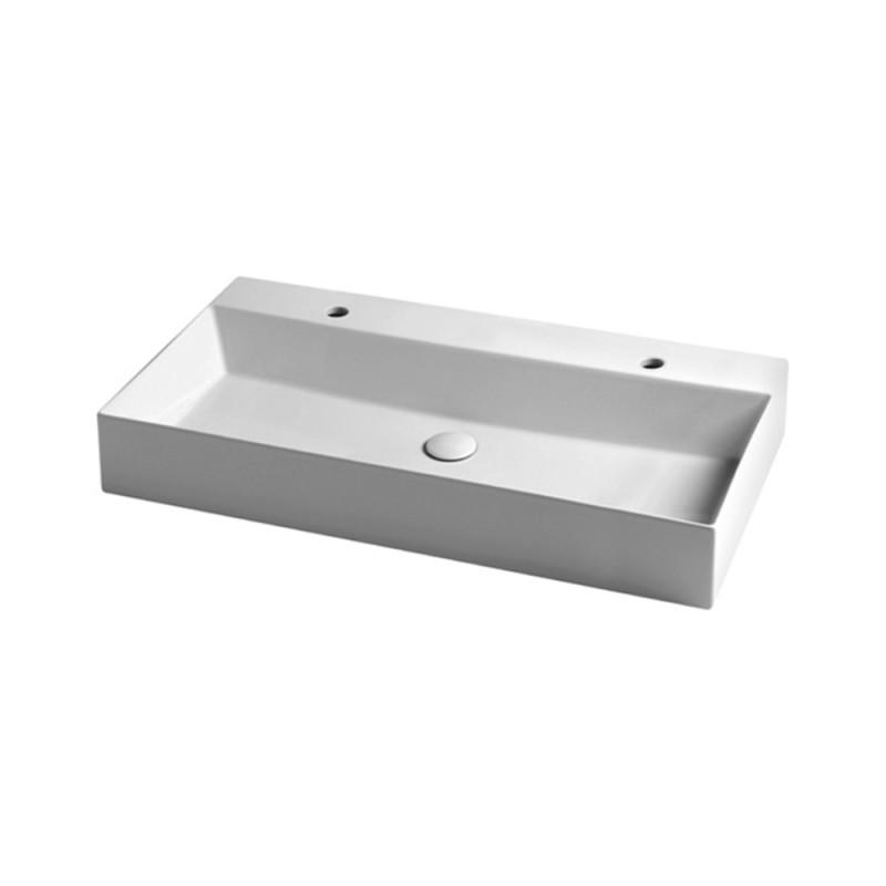 Раковина Azzurra Elegance squared EQA102DFB1 Shiny white (71697)