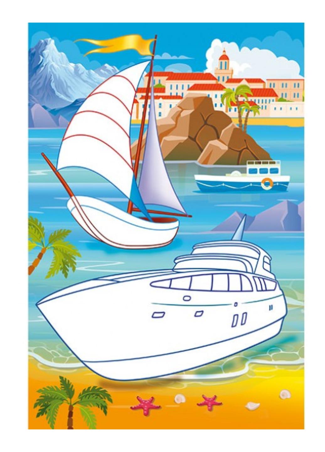 Дитяча аплікація "Аплікації для малят Мотоцикл" - фото 4 Дитяча аплікація "Аплікації для малят Мотоцикл" - фото 4