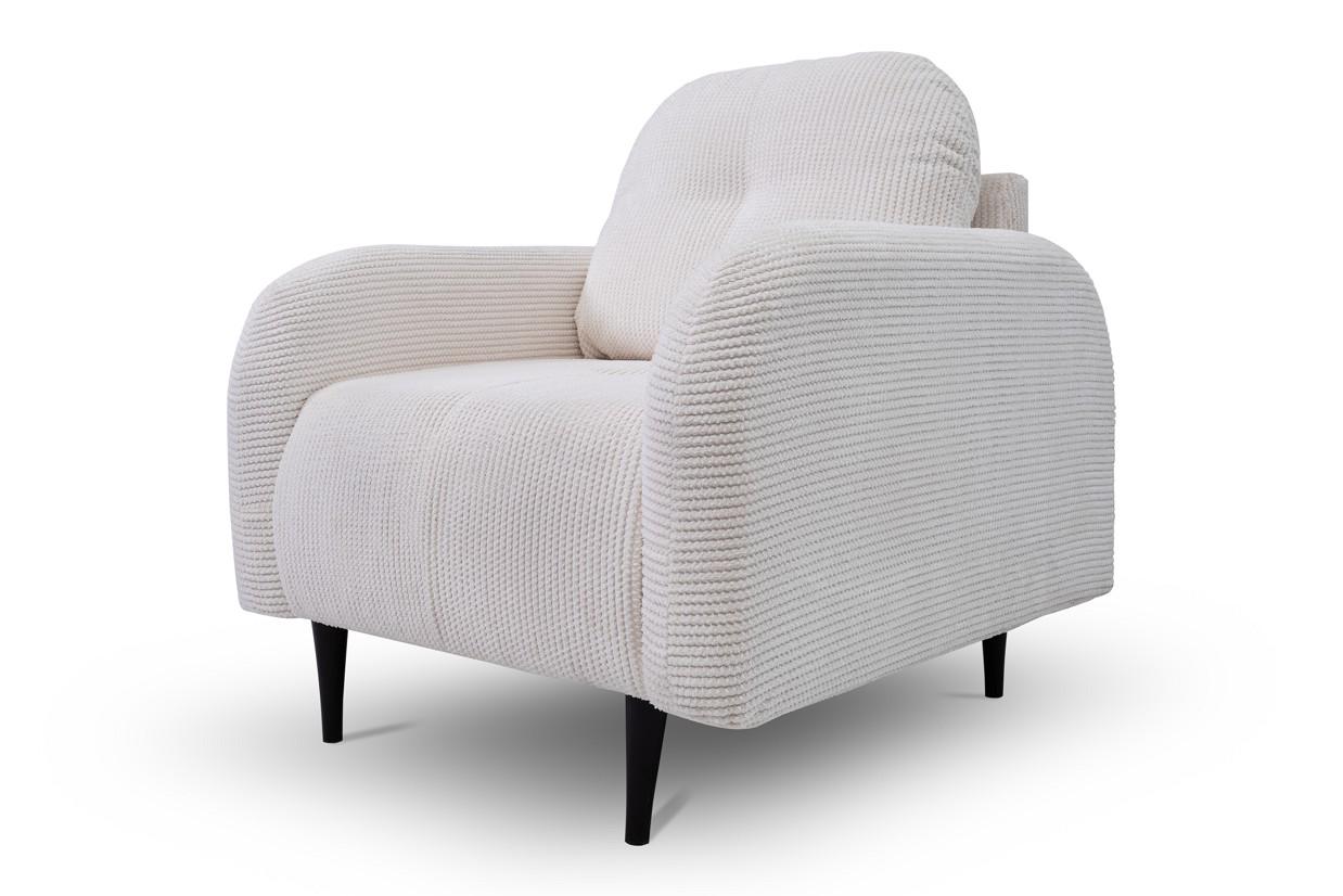 Мягкое кресло Perfect Home Cloud из натурального дерева/ДСП/ткань Elma 04 Белый (49731) - фото 2 Мягкое кресло Perfect Home Cloud из натурального дерева/ДСП/ткань Elma 04 Белый (49731) - фото 2