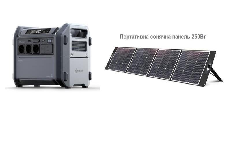 Зарядна станція Segway CUBE 1000 2200W 1024Wh з сонячною панеллю 2E 250 Вт (AA.13.04.02.0004-SET250) - фото 9