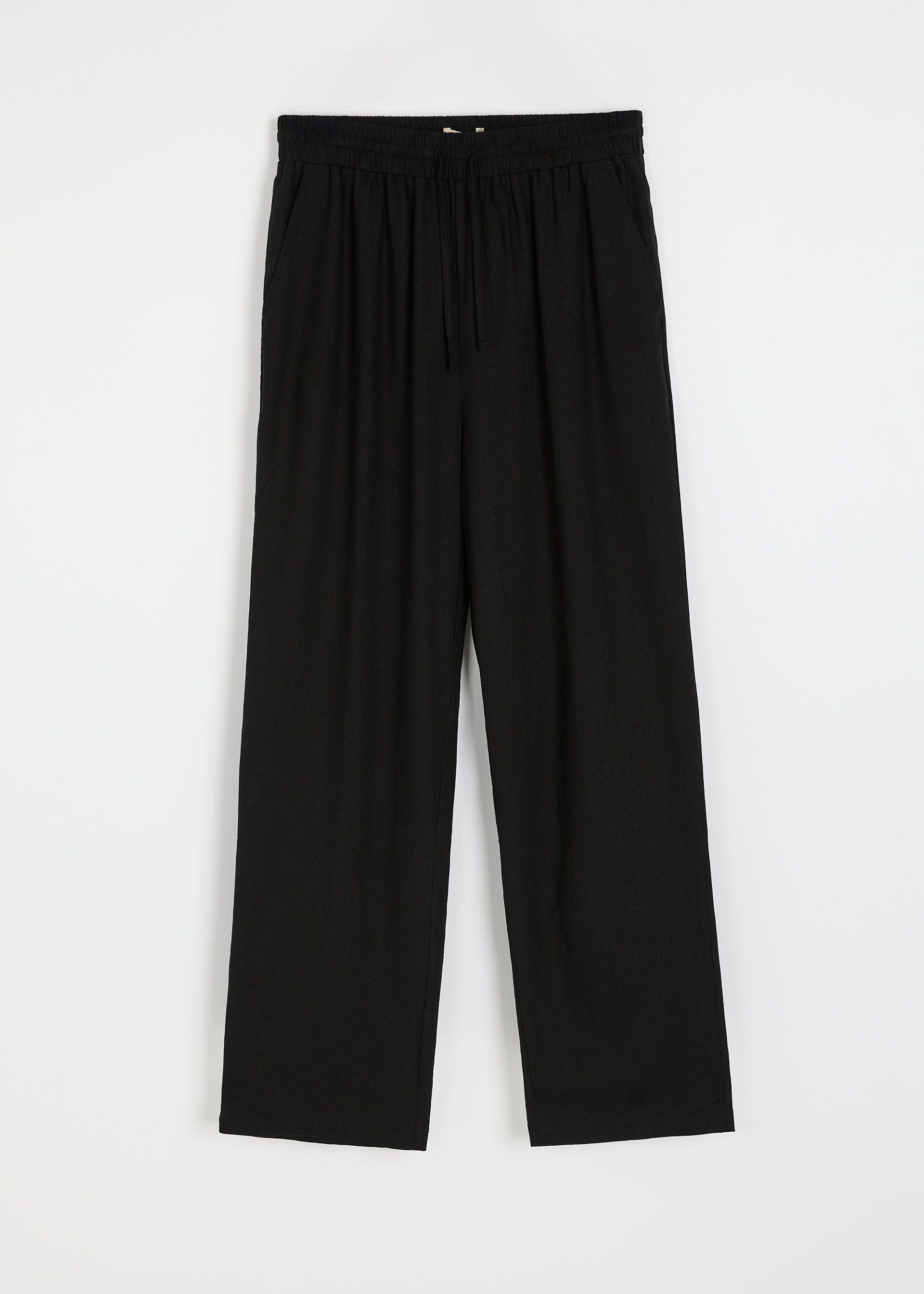 Брюки жіночі Diverse LENEA вільний крій р. 36 Чорний (5905384144416) - фото 6