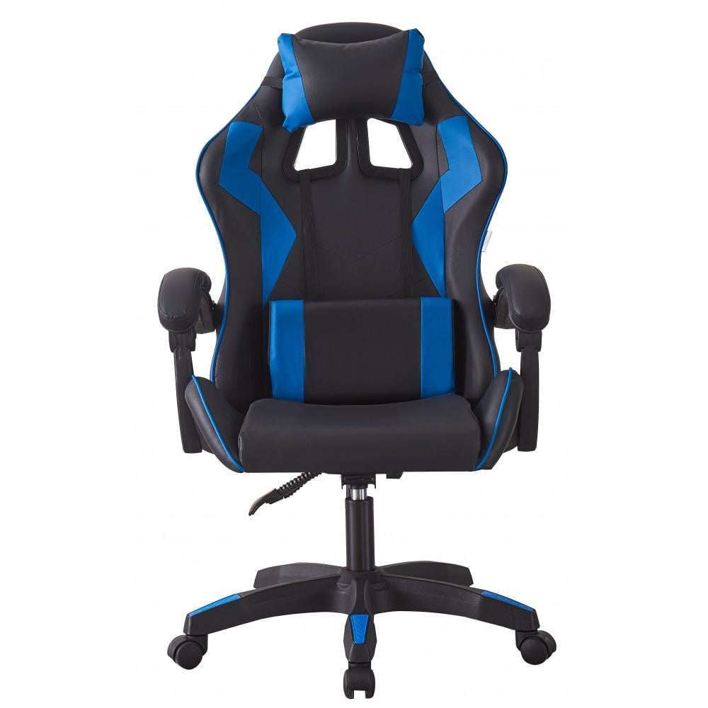Крісло геймерське Bonro B-0519 Синій (14-76-42400362) Крісло геймерське Bonro B-0519 Синій (14-76-42400362)