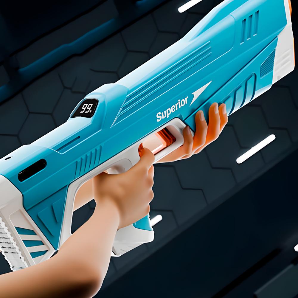 Водяной пистолет-бластер Superior с автоматической закачкой воды 2302B - фото 7 Водяной пистолет-бластер Superior с автоматической закачкой воды 2302B - фото 7