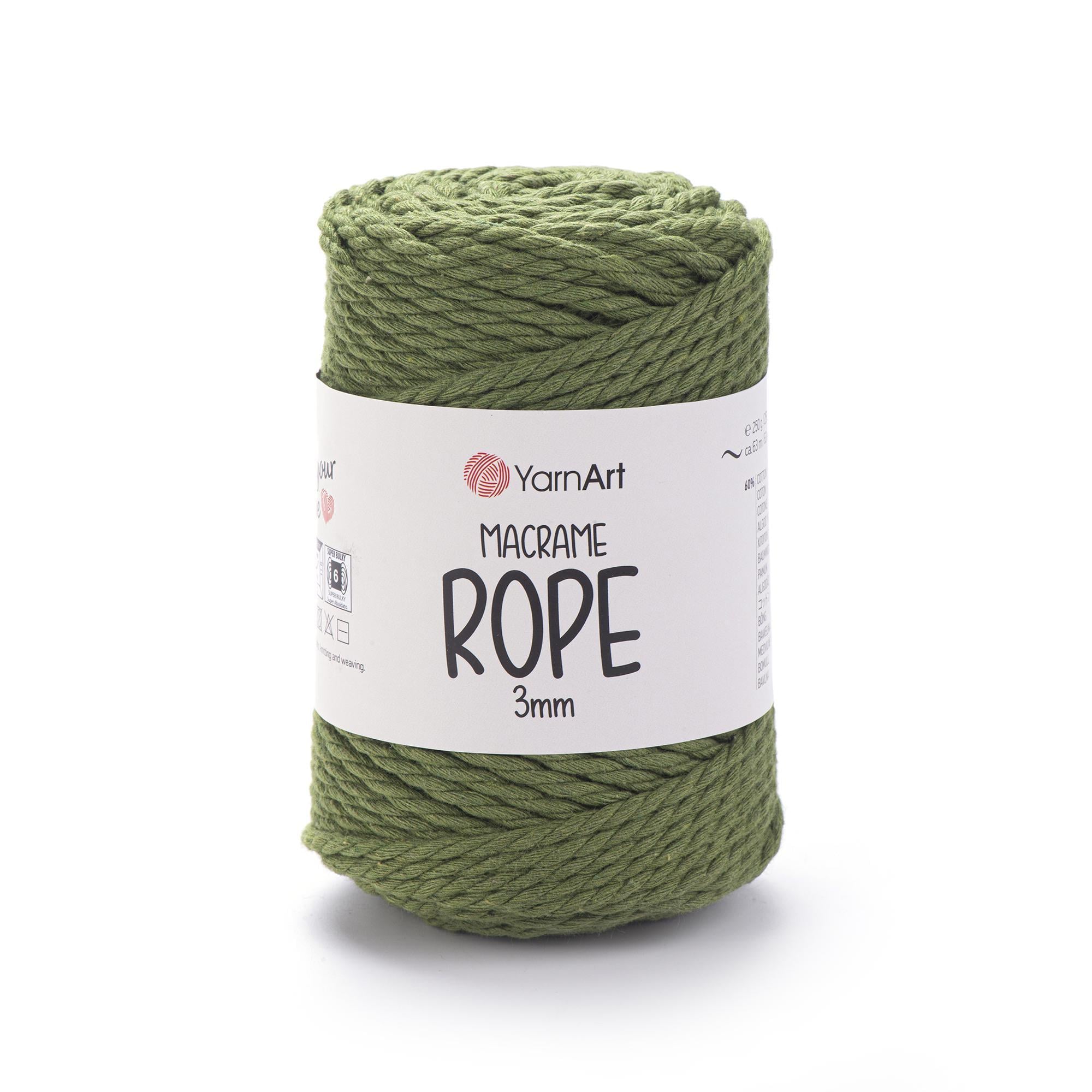 Шнур кручений для макраме Macrame rope 3 мм 250 г Хакі №787 (1842289513) Шнур кручений для макраме Macrame rope 3 мм 250 г Хакі №787 (1842289513)