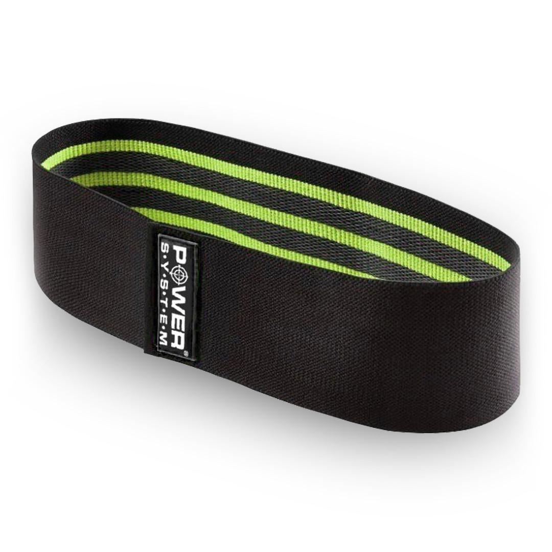 Резинка тканевая для фитнеса и спорта Power System PS-4092 Booty Band LVL 2 d 80 см 12-16 кг Black/Green Резинка тканевая для фитнеса и спорта Power System PS-4092 Booty Band LVL 2 d 80 см 12-16 кг Black/Green